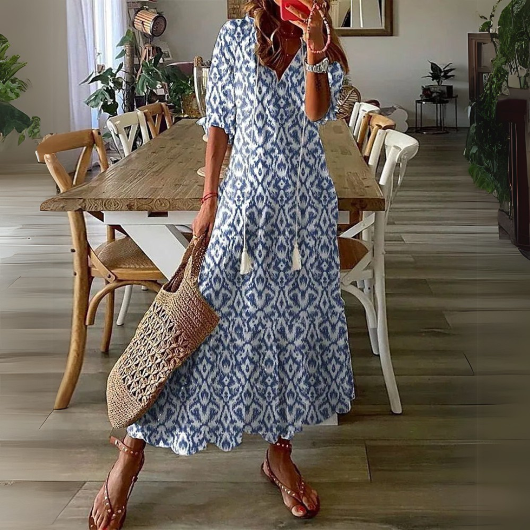 Isabella | Boho Lichotivé Maxi šaty