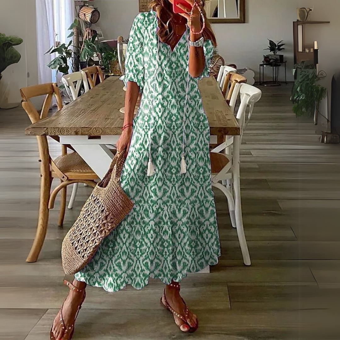 Isabella | Boho Lichotivé Maxi šaty