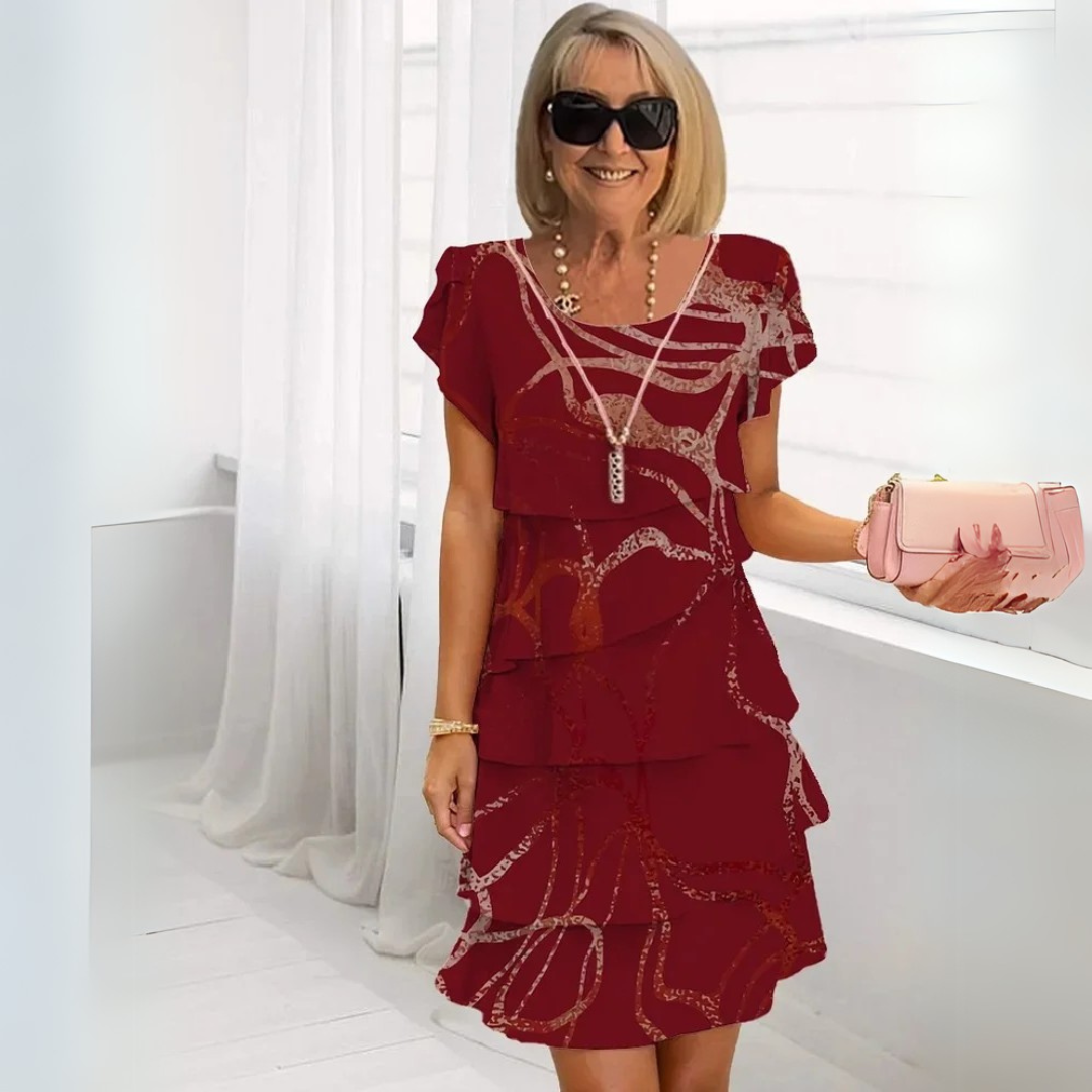 Karolína | Elegantní leopardí šaty