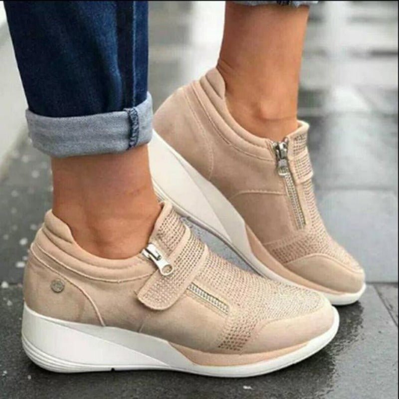 Basketky pro ženy se zapínáním na suchý zip Cozy Glow (nová kolekce)